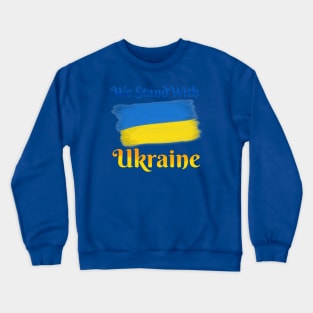 Stand with Ukraine Crewneck Sweatshirt